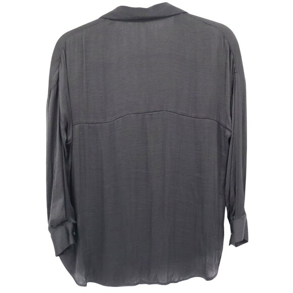 Free People Starry Dreams Top‎ Womens S Black Boho Whimsigoth Witchy Edgy Career - Picture 3 of 16